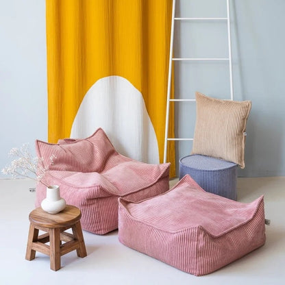 Beanbag Chair, Pink Mousse - PRE ORDER