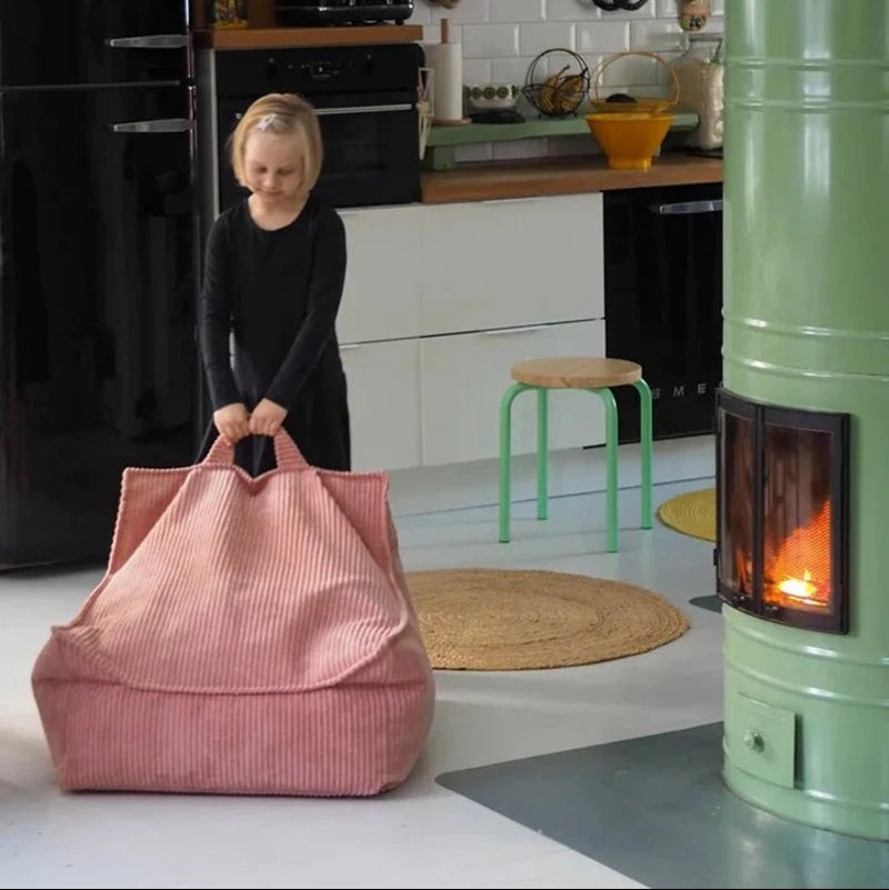 Beanbag Chair, Pink Mousse - PRE ORDER