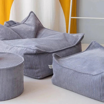 Beanbag Chair, Blueberry Blue - PRE ORDER