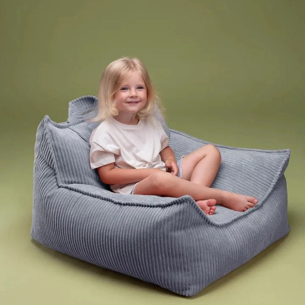 Beanbag Chair, Blueberry Blue - PRE ORDER