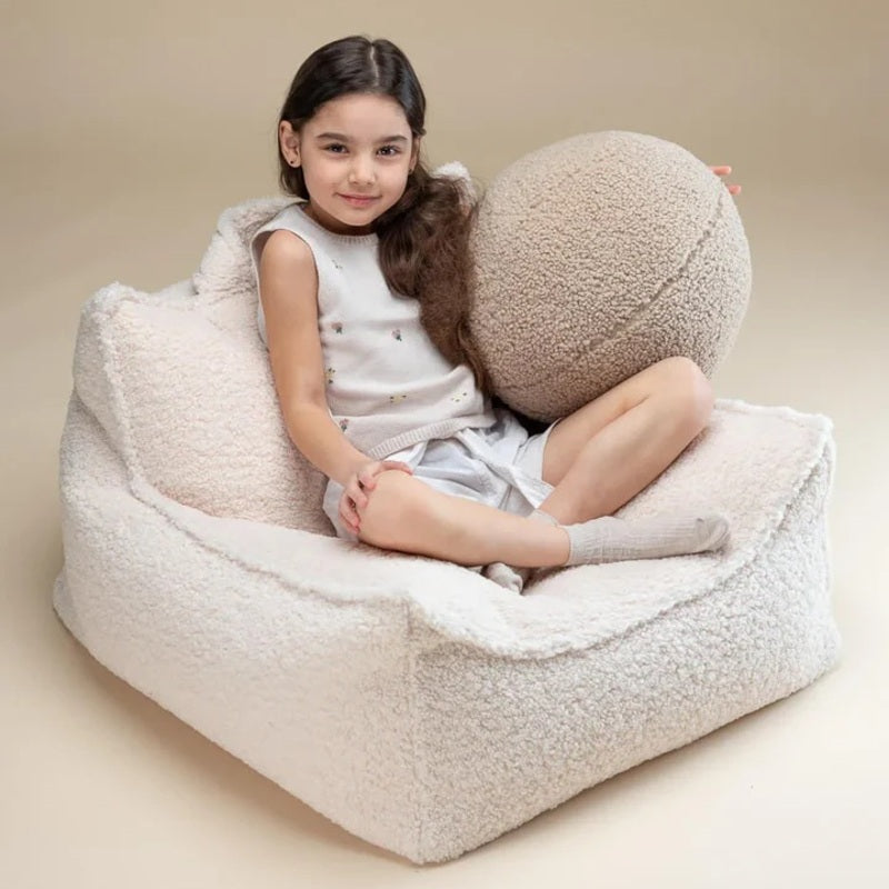 Beanbag Chair, Cream White - PRE ORDER