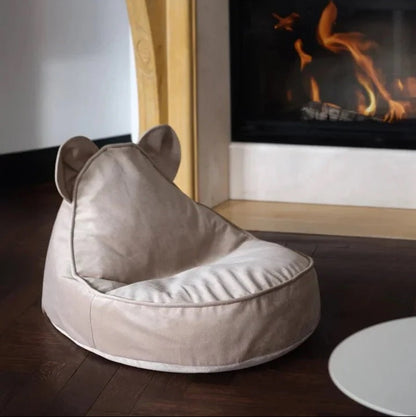 Bear Beanbag, Dusty Beige - PRE ORDER