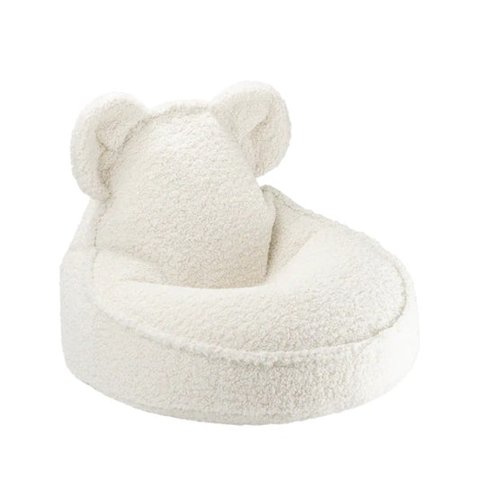 Bear Beanbag, Cream White - PRE ORDER