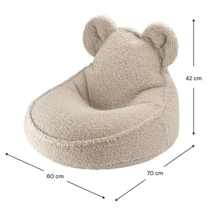 Bear Beanbag, Biscuit - PRE ORDER