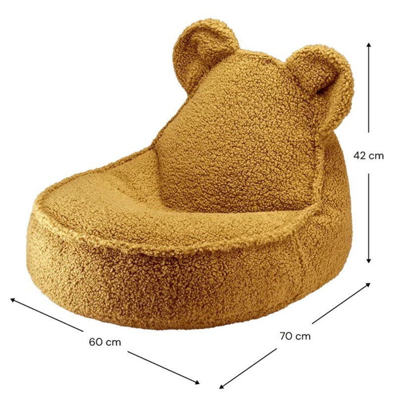 Bear Beanbag, Maple - PRE ORDER