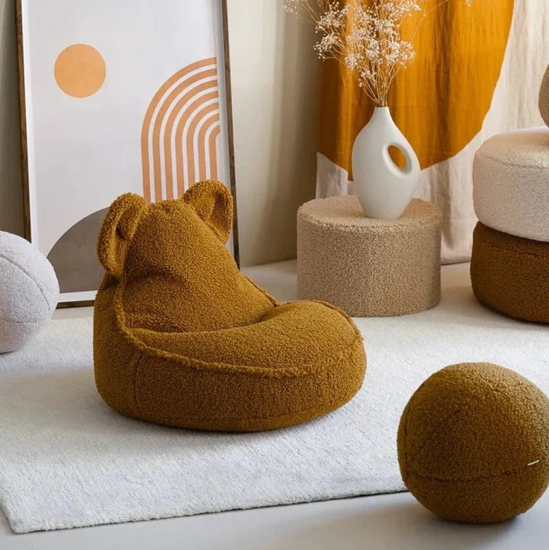Bear Beanbag, Maple - PRE ORDER