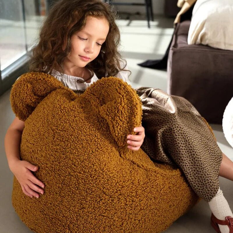 Bear Beanbag, Maple - PRE ORDER