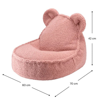 Bear Beanbag, Guava - PRE ORDER