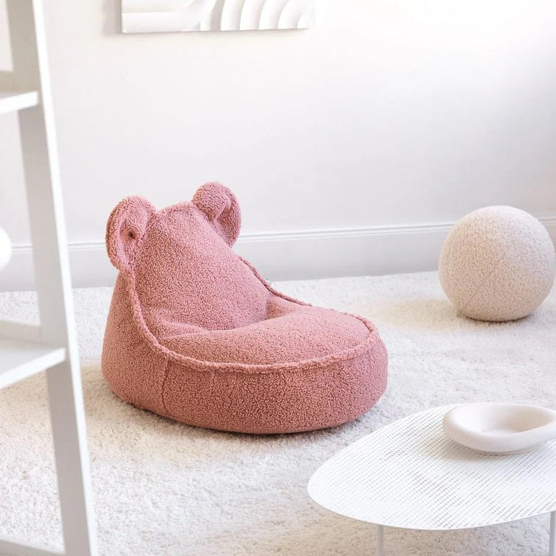 Bear Beanbag, Guava - PRE ORDER