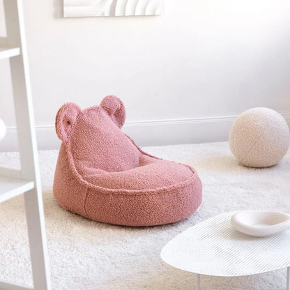 Bear Beanbag, Guava - PRE ORDER