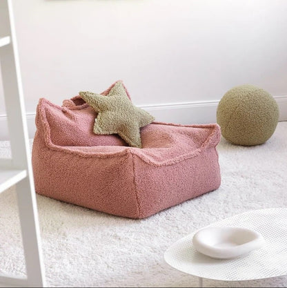 Beanbag Chair, Guava - PRE ORDER