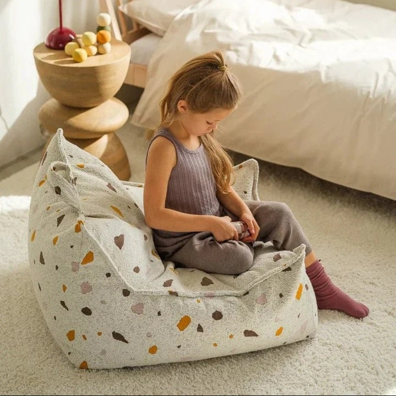 Beanbag Chair, Terrazzo Marble - PRE ORDER