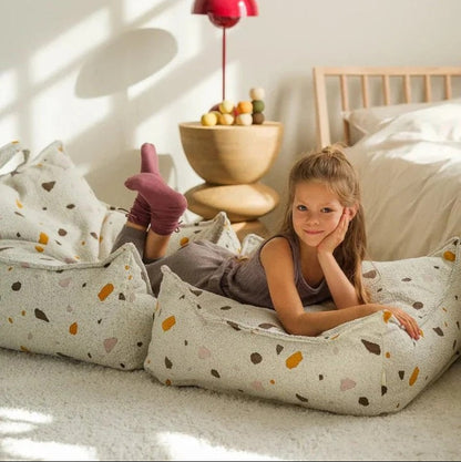 Beanbag Chair, Terrazzo Marble - PRE ORDER