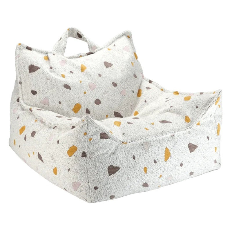 Beanbag Chair, Terrazzo Marble - PRE ORDER