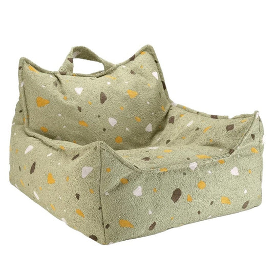Beanbag Chair, Terrazzo Moss - PRE ORDER