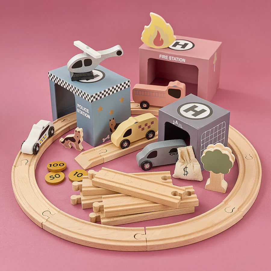 Train Set Rescue Vehicles