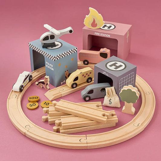 Train Set Rescue Vehicles