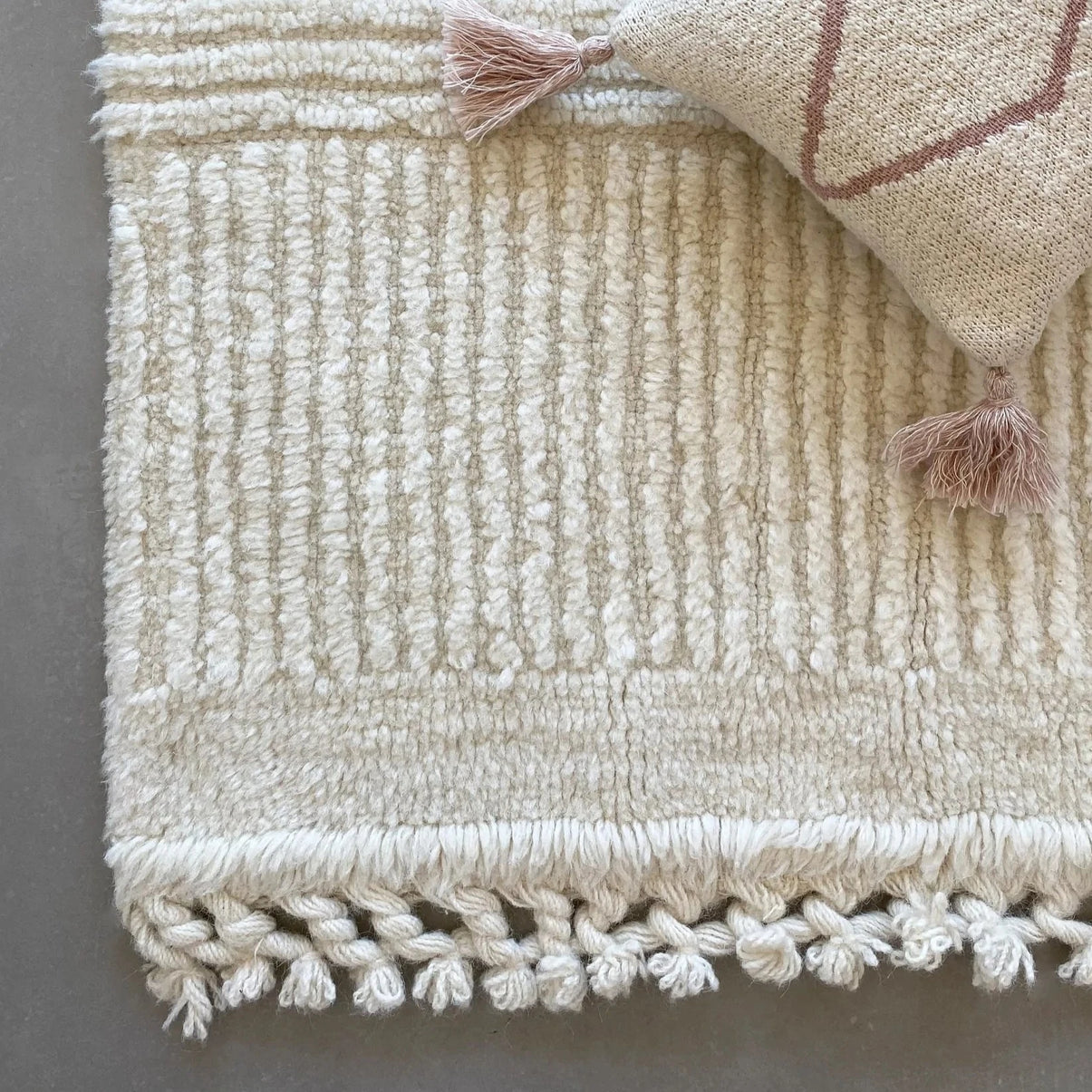Woolable rug Ari Sheep White - Medium