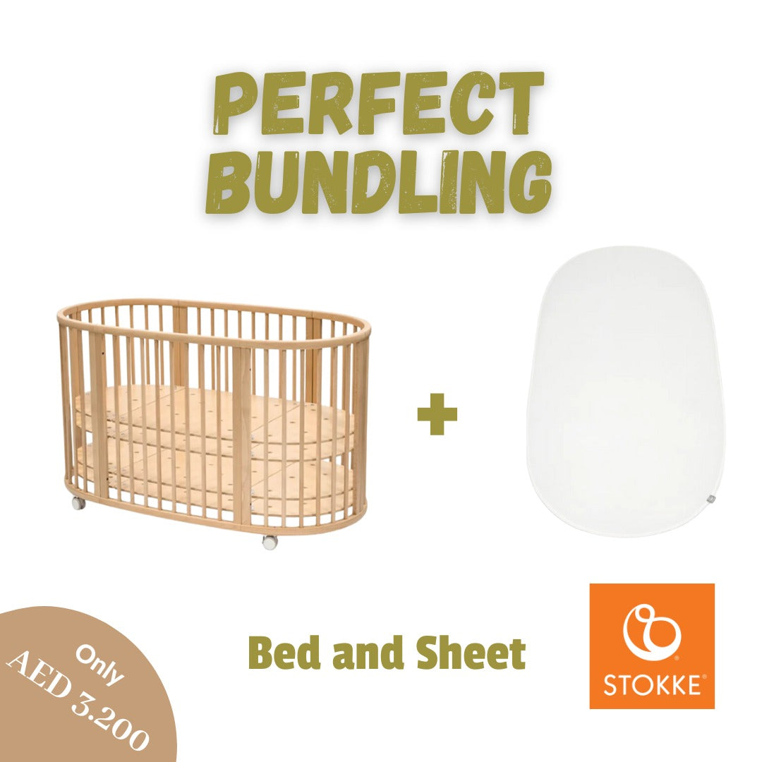 Sleepi Bed Natural with Protection Sheet