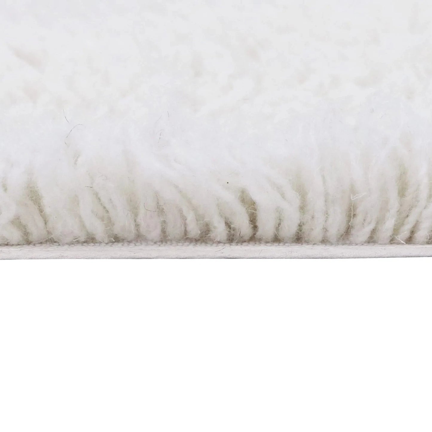 Woolable rug Arctic Circle - Sheep White - Round