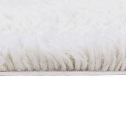 Woolable rug Arctic Circle - Sheep White - Round