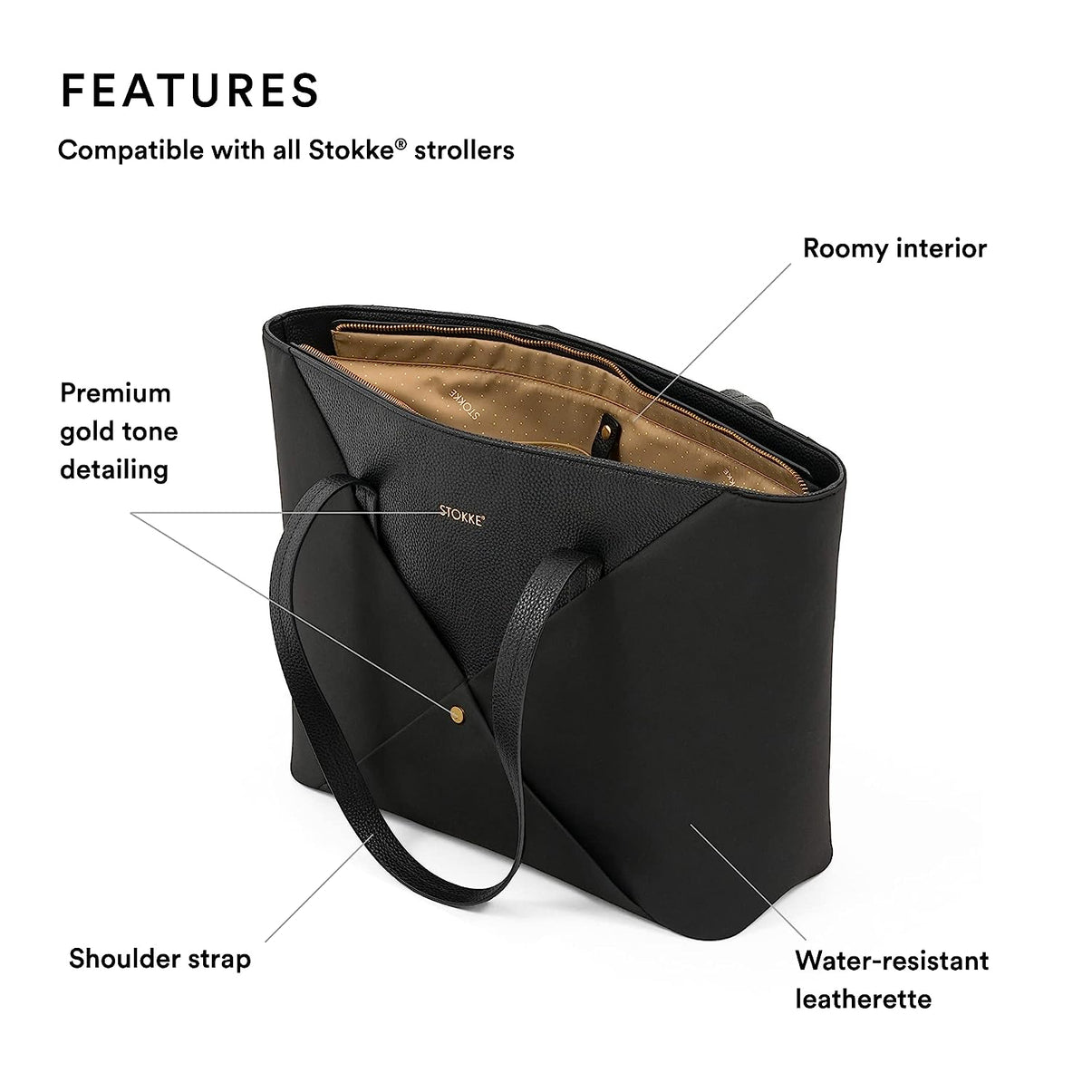 Xplory X Changing Bag - Signature Black