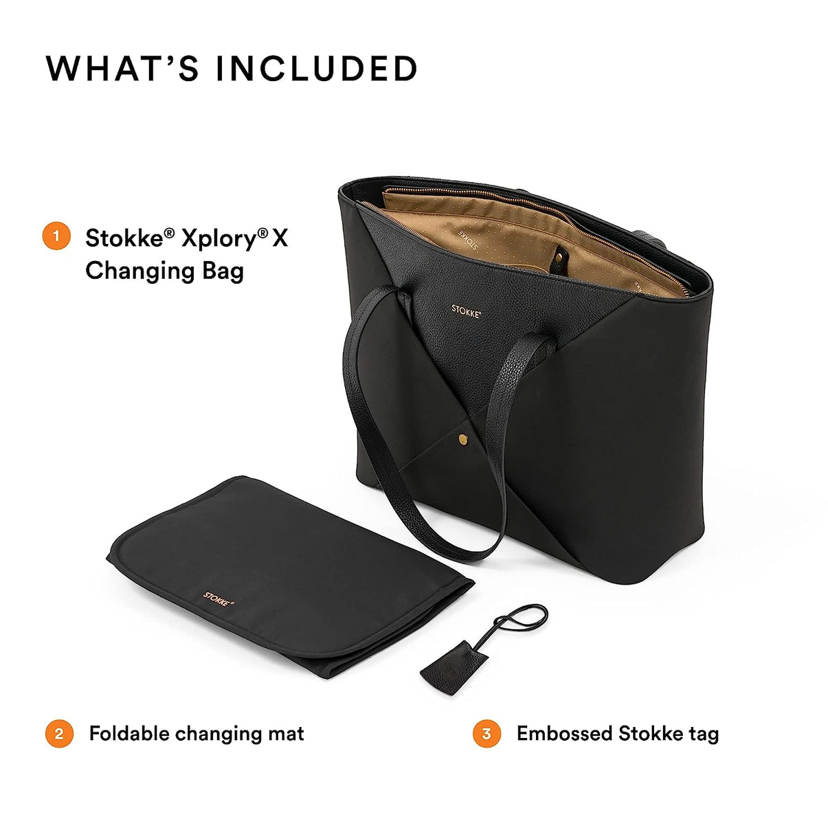 Xplory X Changing Bag - Signature Black