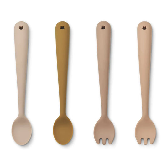 Shea Feeding Set 4-Pack - Rose Multi Mix