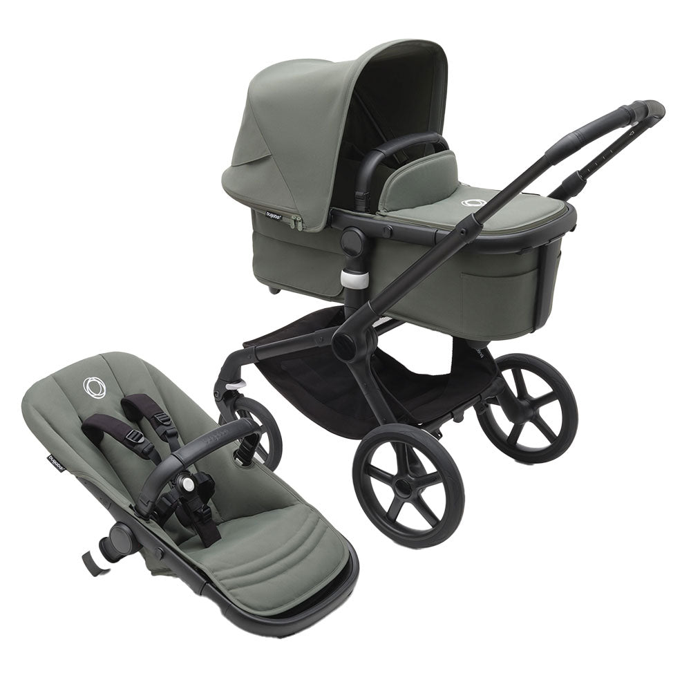Bugaboo Fox 5 Complete Stroller -   Black/Forest Green