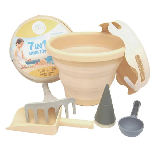 7IN1 Sand Toys Beige