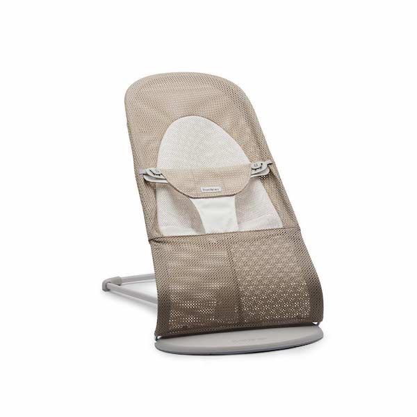 Bouncer Balance Soft Mesh Grey Beige White