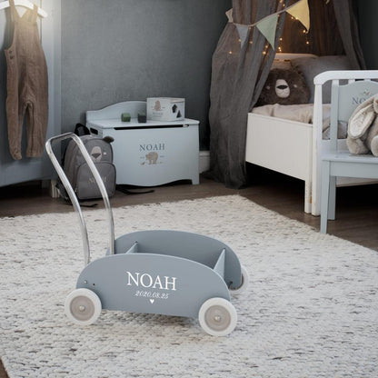 Learn To Walk Stroller Named Blue(Personalised) PRE ORDER