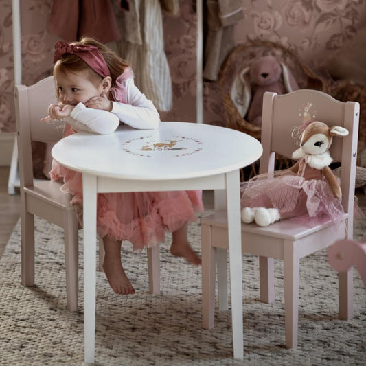 Table & Chairs Pink - Nordic(Personalised) PRE ORDER