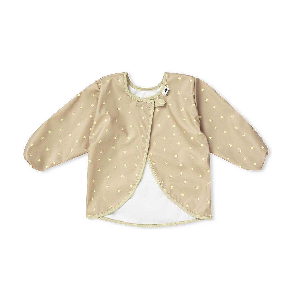 Longsleeved Baby Bib - Lemon Sprinkles