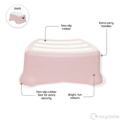 My Carry Potty, Trainer Seat & Step Stool- Blush Pink