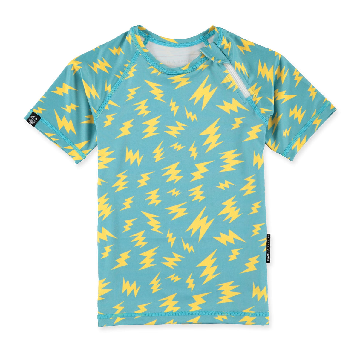 Bolts Of Lightning Swim Tee
