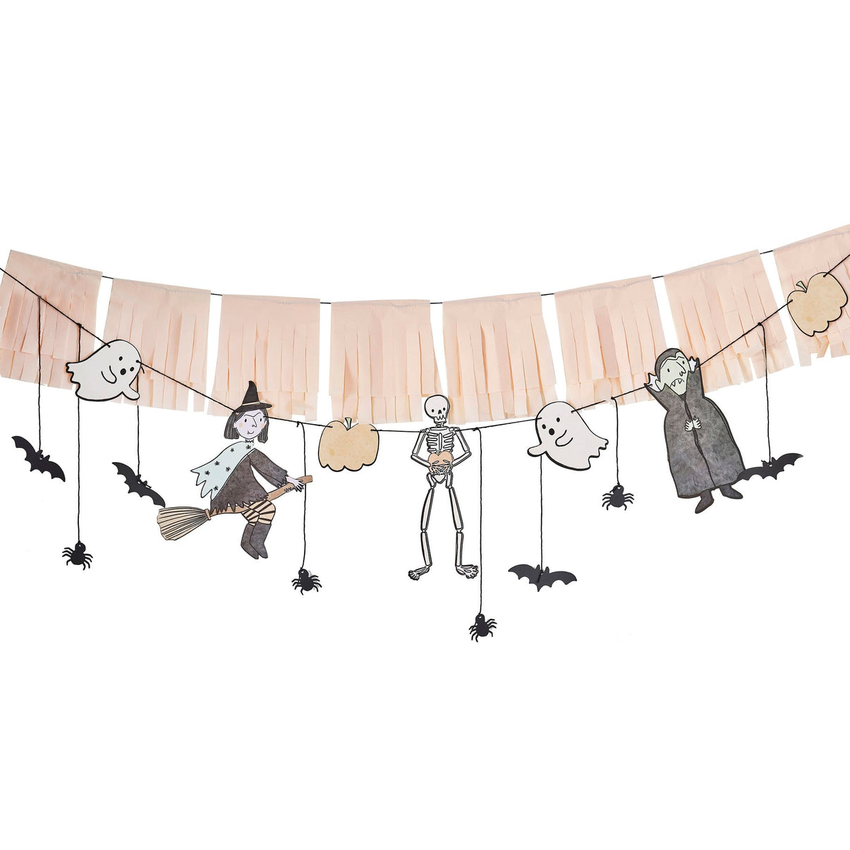 Bunting - Streamers and Moving Characters