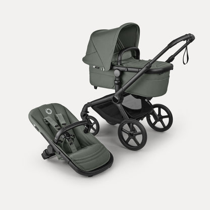 Bugaboo Fox 5 Renew Complete Me Black/Forest Green-Forest Green