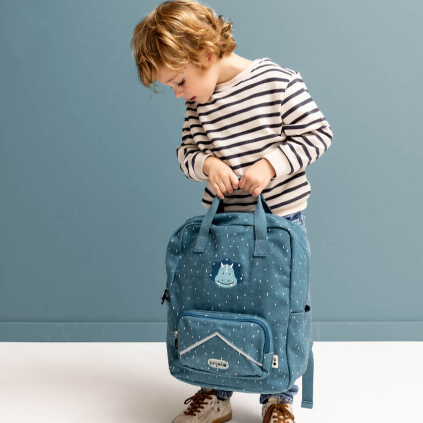 Backpack Large- Mr. Triceratops