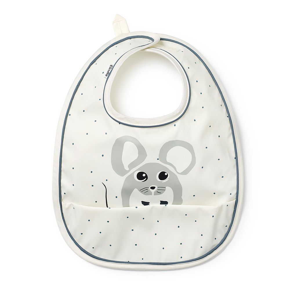Mouse Gift Set of 2 bibs 1 Teether with Gift Box