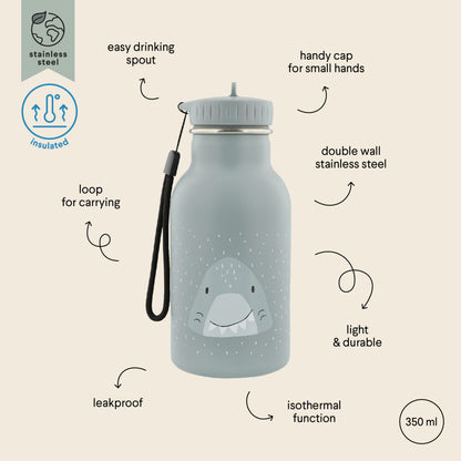 INSULATED Water Bottle (350ml) - Mr. Shark