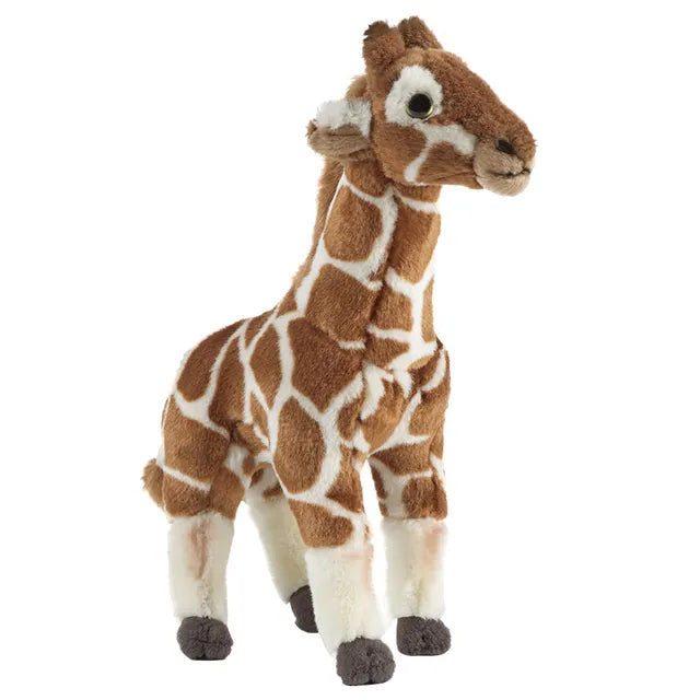 Giraffe Plush Toy - Brown/White - 30cm