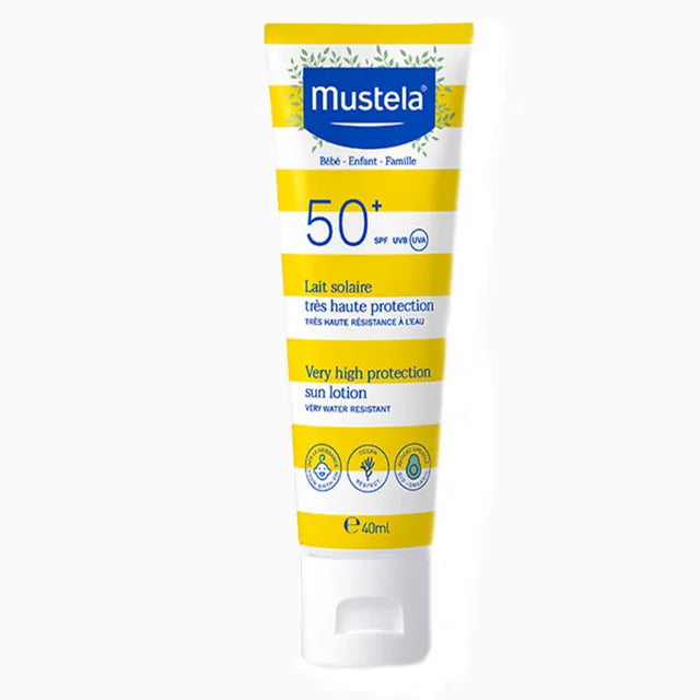 Mustela - Very High Protection Sun Lotion SPF 50+  - 40ml