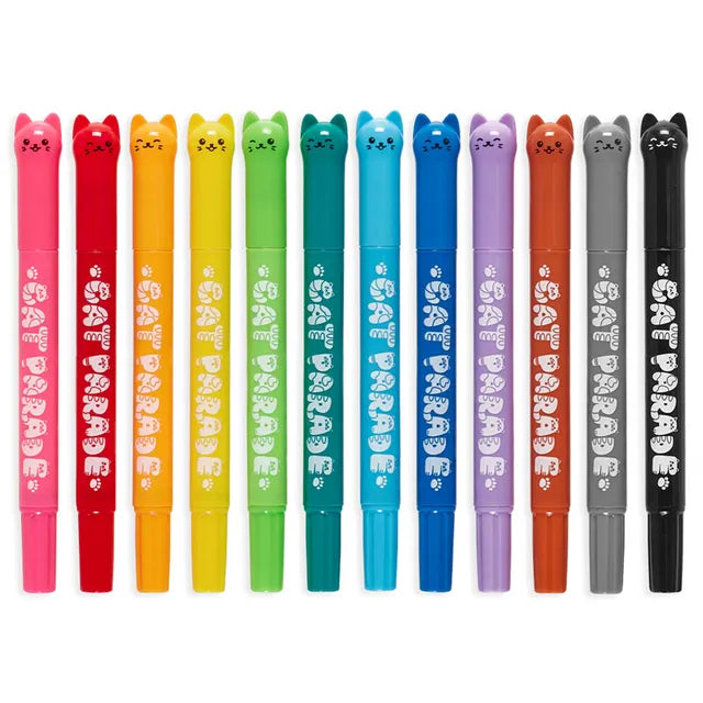 Cat Parade Watercolor Gel Crayons - Set of 12