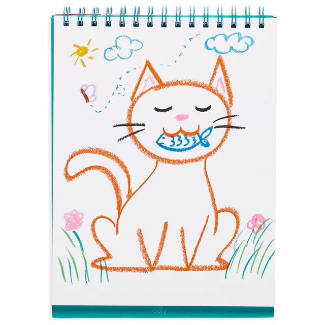 Cat Parade Watercolor Gel Crayons - Set of 12