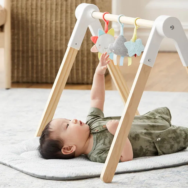 Silver Lining Cloud Wooden Activity Gym Elli Junior