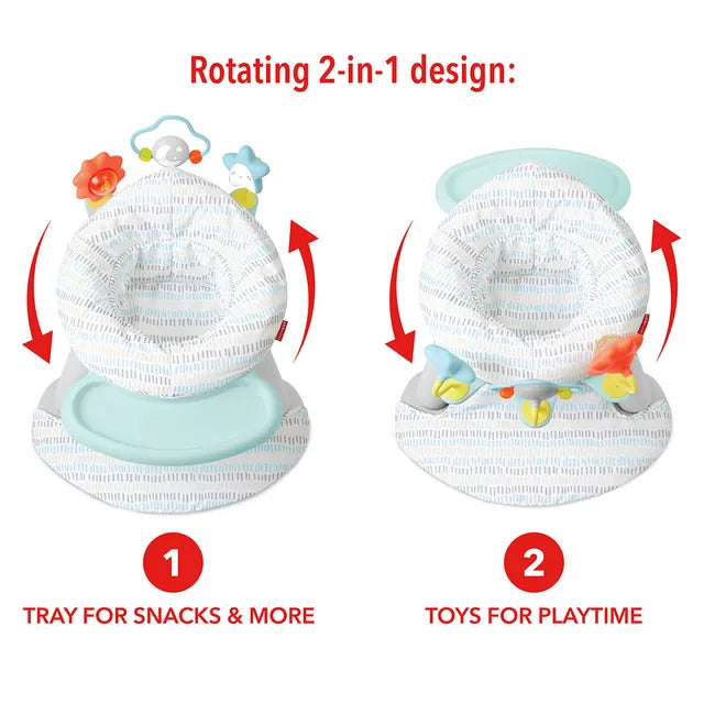 Silver Lining Cloud 2-in-1 Activity Floor Seat