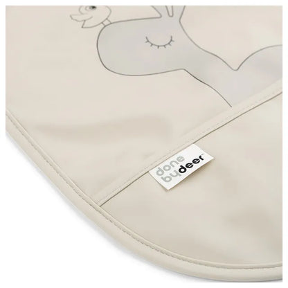 Done By Deer - Bib w/ Velcro - Pack Of 2 - Lalee Sand