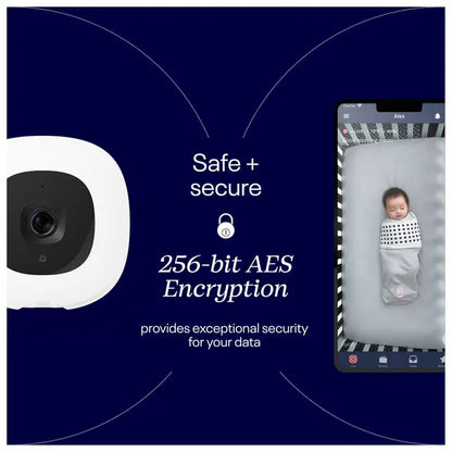 Nanit Pro Baby Monitor + Wall Mount - Midnight Blue