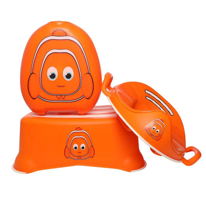 My Carry Potty, Trainer Seat & Step Stool- Clownfish
